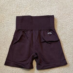 AYBL Chocolate High-Waisted Shorts
